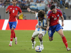 Copa America Soccer Chile Argentina