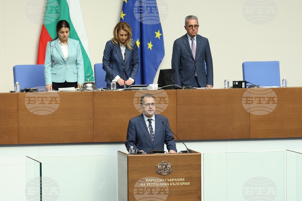 Парламент - заседание - Стоян Михалев