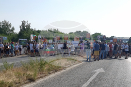 Плевен - протест - фотоволтаични централи