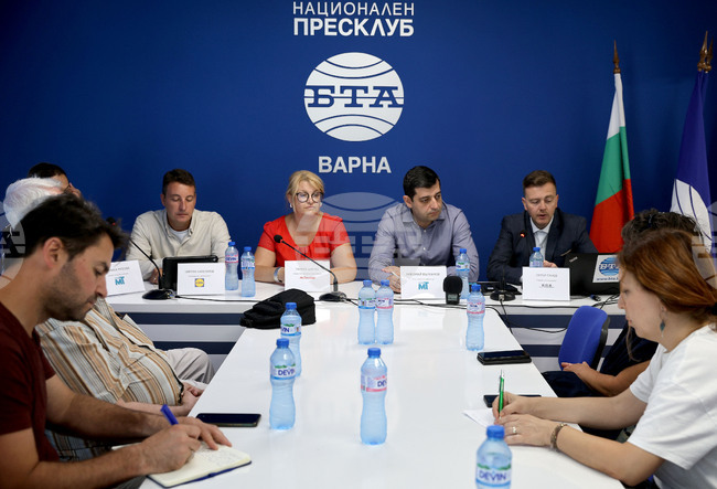 Национален пресклуб на БТА Варна - пресконференция - Сдружение за модерна търговия