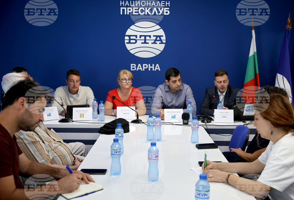 Национален пресклуб на БТА Варна - пресконференция  - Сдружение за модерна търговия