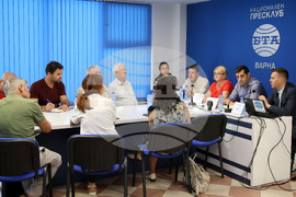 Национален пресклуб на БТА Варна - пресконференция  - Сдружение за модерна търговия