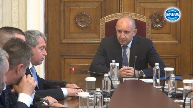 Президентът Румен Радев поиска от ИТН да дадат по-конкретно описание на предложението им за кабинет и обхвата му
