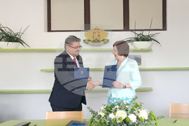 Троян - Кирил Вълчев - Донка Михайлова - договор за партньорство