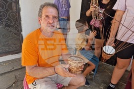 Търговище - демонстрация - кошничарство