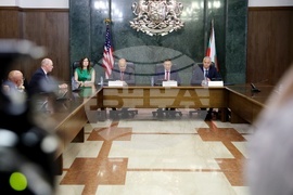 Съдебна палата - прокуратура - посланик на САЩ в България - брифинг