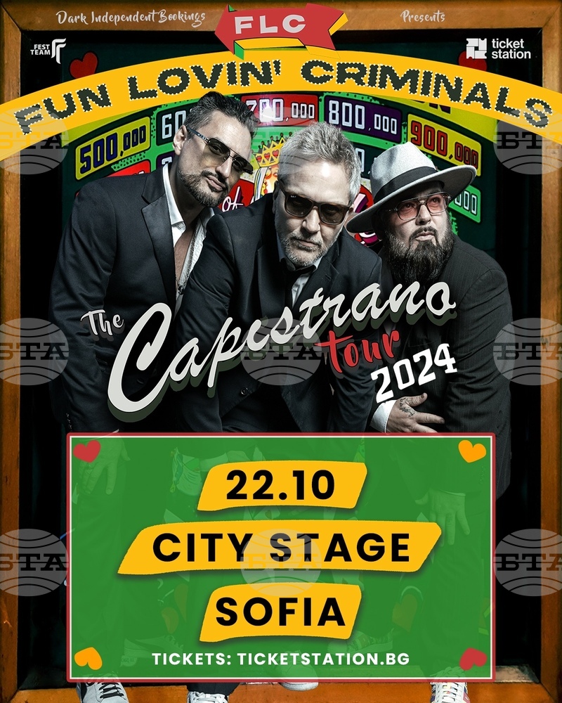Fun Lovin‘ Criminals ще има нов концерт в София тази есен