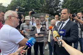 Калин Стоянов - Николай Крушарски - проверка - обезопасяване на участъци по централни софийски булеварди