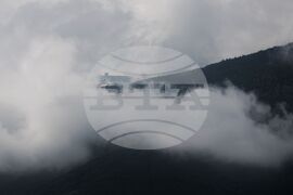 Витоша планина - изглед - облаци