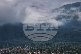 Витоша планина - изглед - облаци