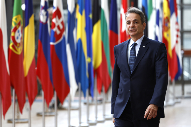 Гръцкият премиер Мицотакис изрази подкрепа за предложенията на ЕК за финансова гъвкавост по отношение на разходите за отбрана