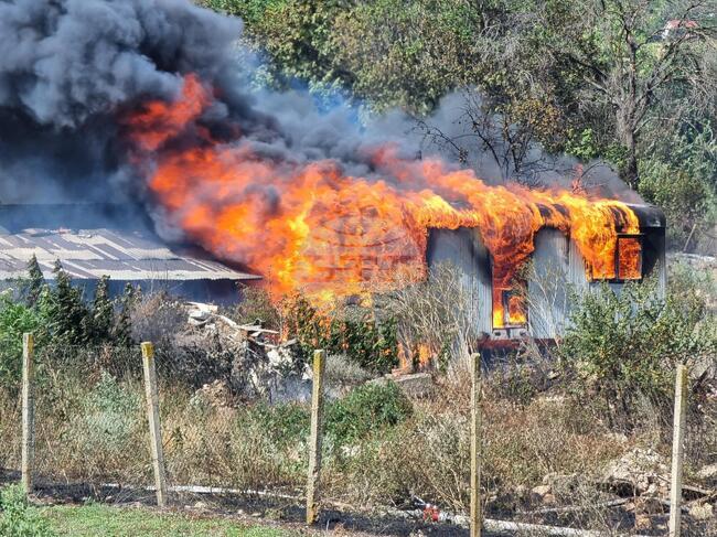 Игнатиево - село Доброглед - пожар