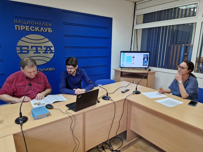 Национален пресклуб на БТА Велико Търново - списание ЛИК - „По дълбоките следи на Атанас Далчев“ - представяне