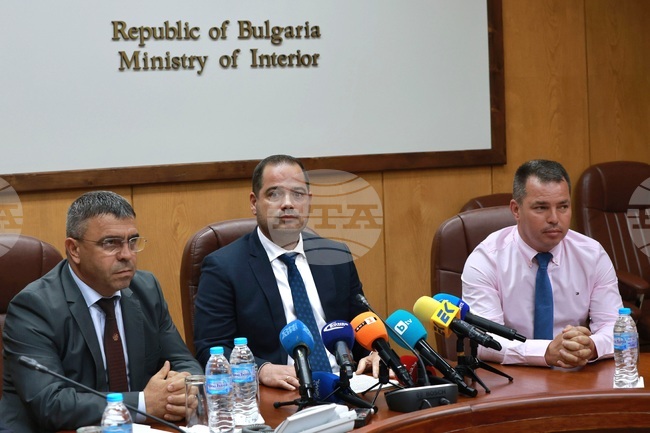 МВР - Калин Стоянов - пресконференция
