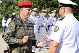 Варна - ВВМУ "Н.Й. Вапцаров" - старшински звания - връчване