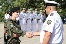 Варна - ВВМУ "Н.Й. Вапцаров" - старшински звания - връчване