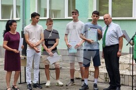 Видин - математическа гимназия - награждаване