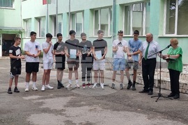 Видин - математическа гимназия - награждаване
