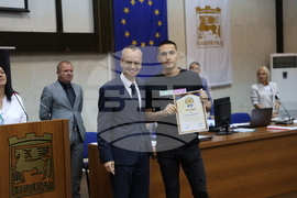 Благоевград - Общински съвет - спортисти - награждаване