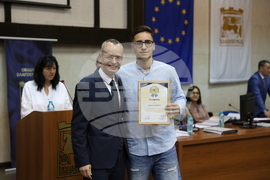 Благоевград - Общински съвет - спортисти - награждаване