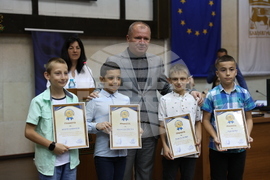 Благоевград - Общински съвет - спортисти - награждаване