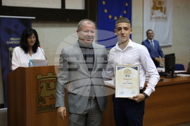 Благоевград - Общински съвет - спортисти - награждаване