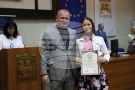 Благоевград - Общински съвет - спортисти - награждаване