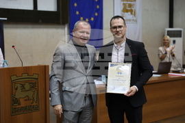 Благоевград - Общински съвет - спортисти - награждаване