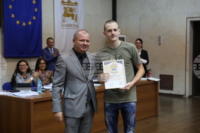 Благоевград - Общински съвет - спортисти - награждаване