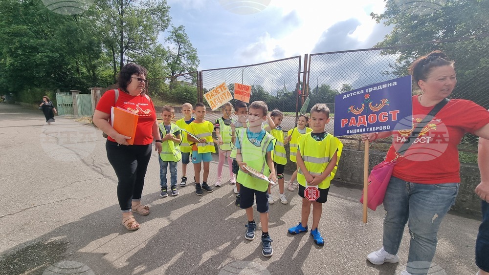 Габрово - полиция - деца - пътна безопасност