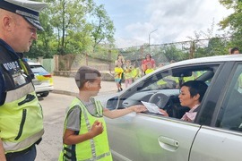 Габрово - полиция - деца - пътна безопасност