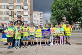 Габрово - полиция - деца - пътна безопасност