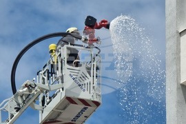 Перник - пожаро-тактическо учение - община