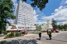 Перник - пожаро-тактическо учение - община