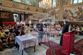 Търговище - църква - деца