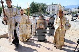 Патриарх Евтимий Търновски - мощи - посрещане