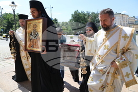 Патриарх Евтимий Търновски - мощи - посрещане