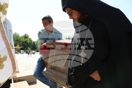 Патриарх Евтимий Търновски - мощи - посрещане