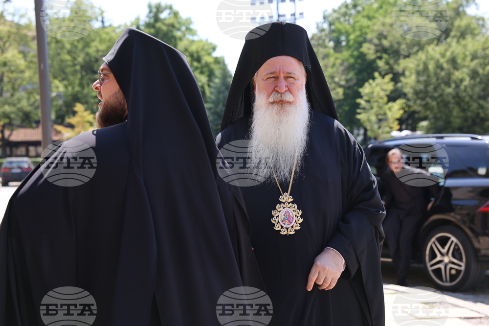 Патриарх Евтимий Търновски - мощи - посрещане