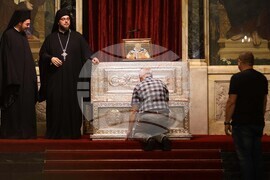 Патриарх Евтимий Търновски - мощи - посрещане