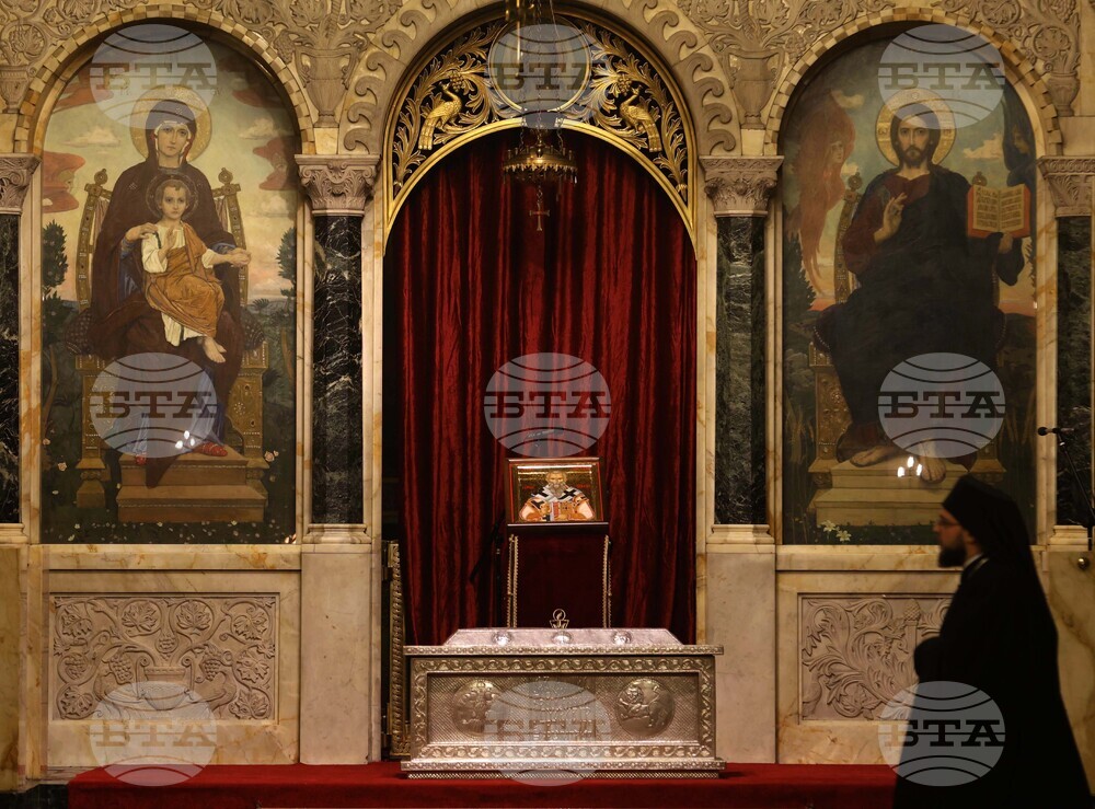 Патриарх Евтимий Търновски - мощи - посрещане