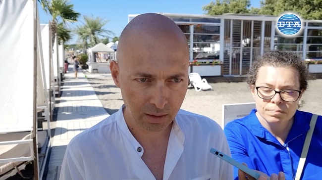 Българските плажове са в перфектно състояние, отчете в Бургас Иван Виделов от Министерството на туризма