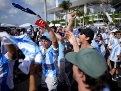 Copa America Soccer Argentina Peru