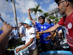 Copa America Soccer Argentina Peru
