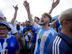 Copa America Soccer Argentina Peru