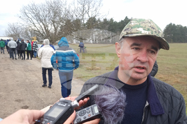 Село Тотлебен - протест - път