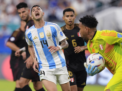 Copa America Soccer Argentina Peru