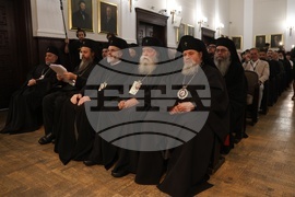 Патриаршески избирателен църковен събор за избор на нов български патриарх - молебен