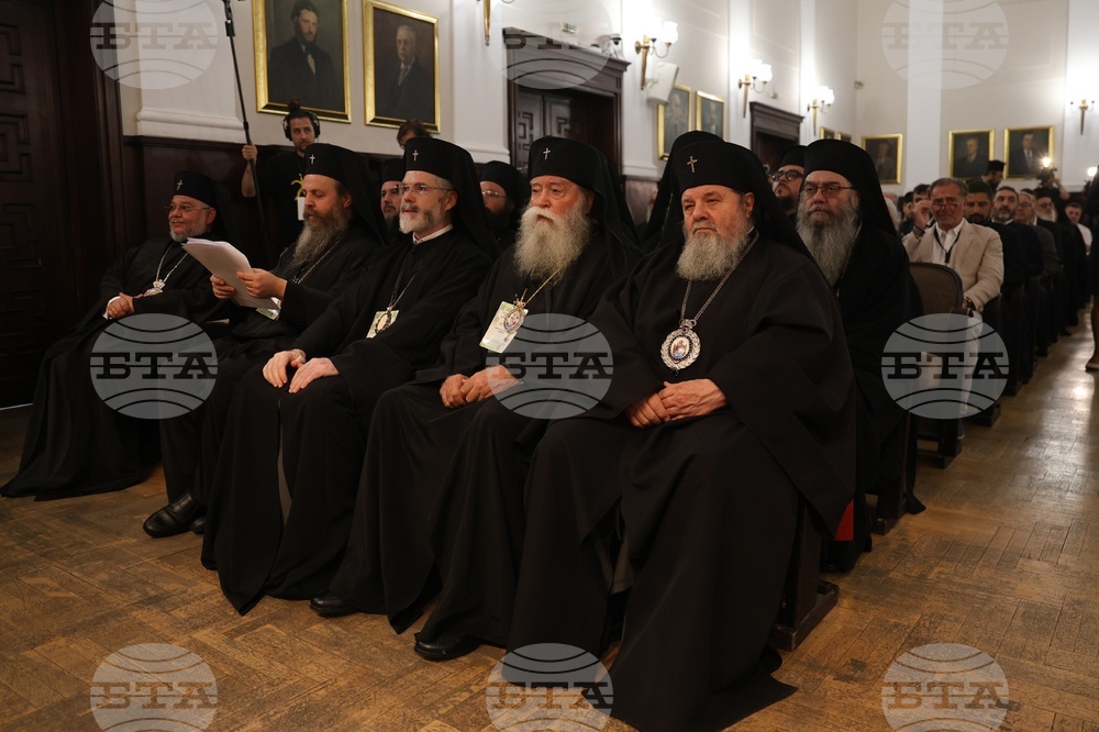 Патриаршески избирателен църковен събор за избор на нов български патриарх - молебен