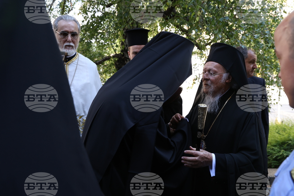 Патриаршески избирателен църковен събор за избор на нов български патриарх - Катедрален храм „Св. вмчца Неделя“ - Вселенски патриарх Вартоломей